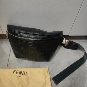 Fendi Black Leather Women's Bag